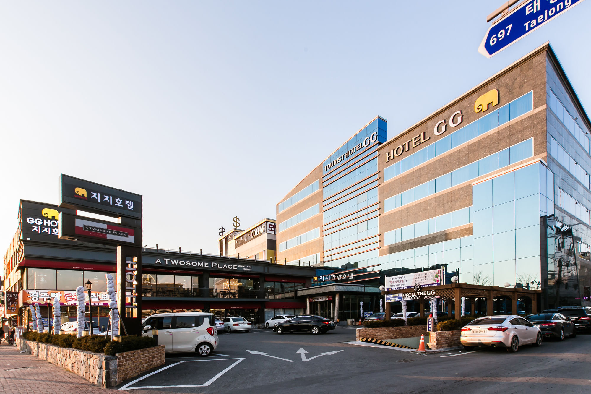 Gyeongju Gg Tourist Hotel Exteriör bild